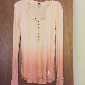 Free People Cozy Up Henley